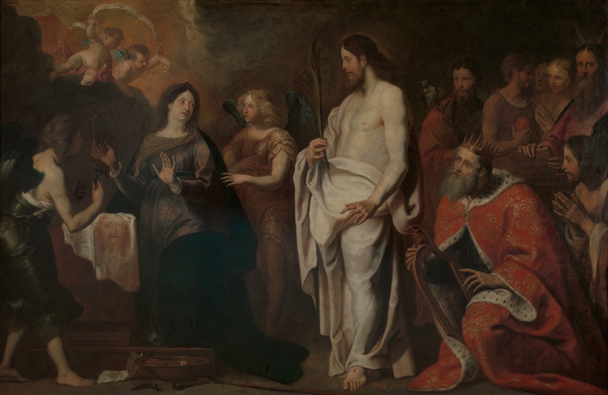 Gerard Seghers - Christ Returning from Purgatory
