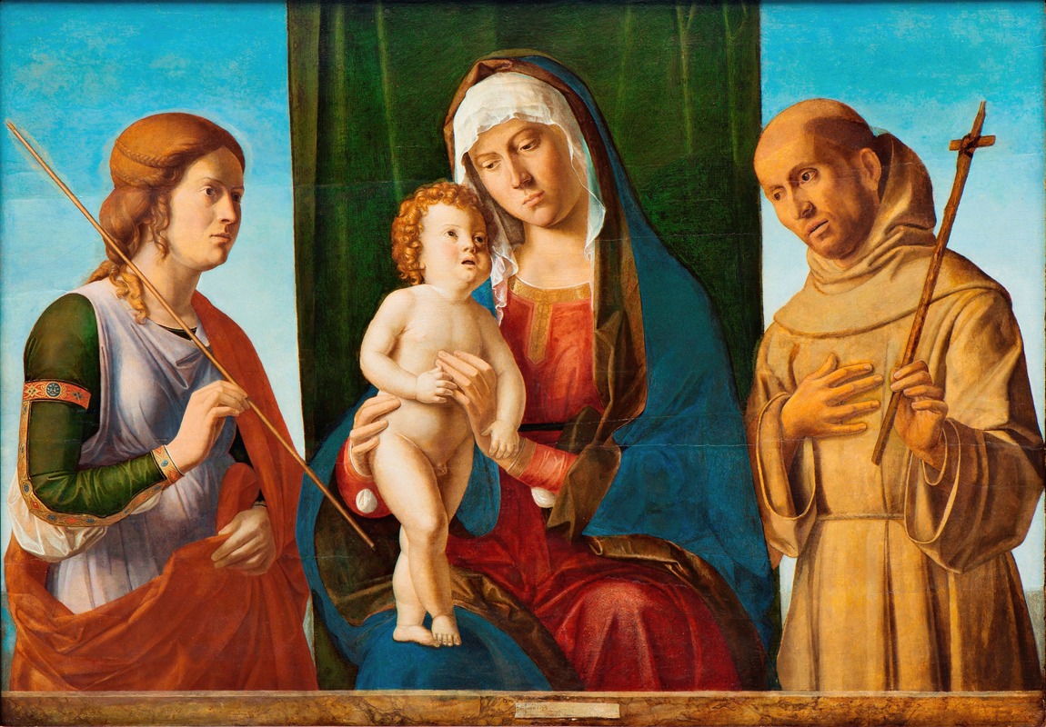 Giovanni Battista Cima da Conegliano - Madonna and Child between Two Saints