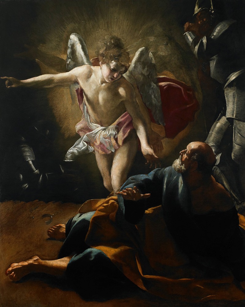 Giovanni Lanfranco - Liberation of Saint Peter