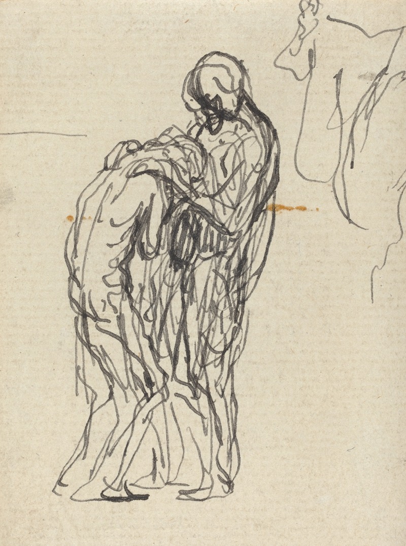Honoré Daumier - The Prodigal Son VI
