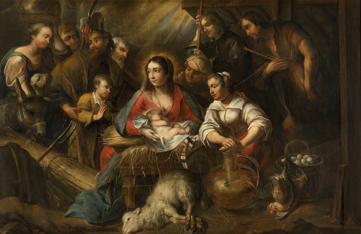 Jan Cossiers - The Adoration of the Sheperds