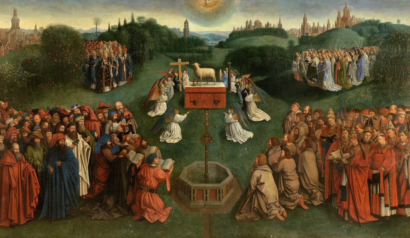 Jan van Eyck - Adoration of the Lamb