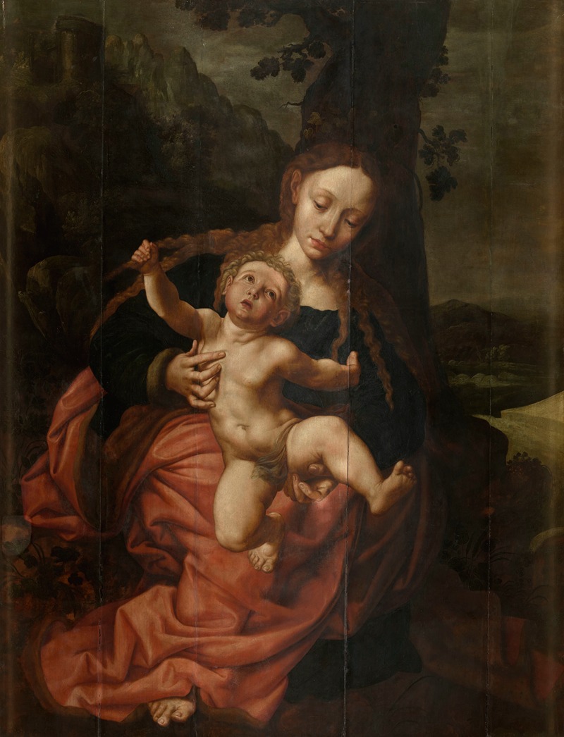 Jan van Hemessen - Madonna