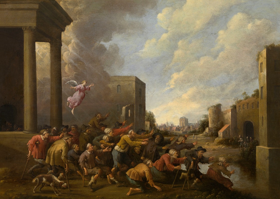 Joost Cornelisz Droochsloot - The Pool of Bethesda