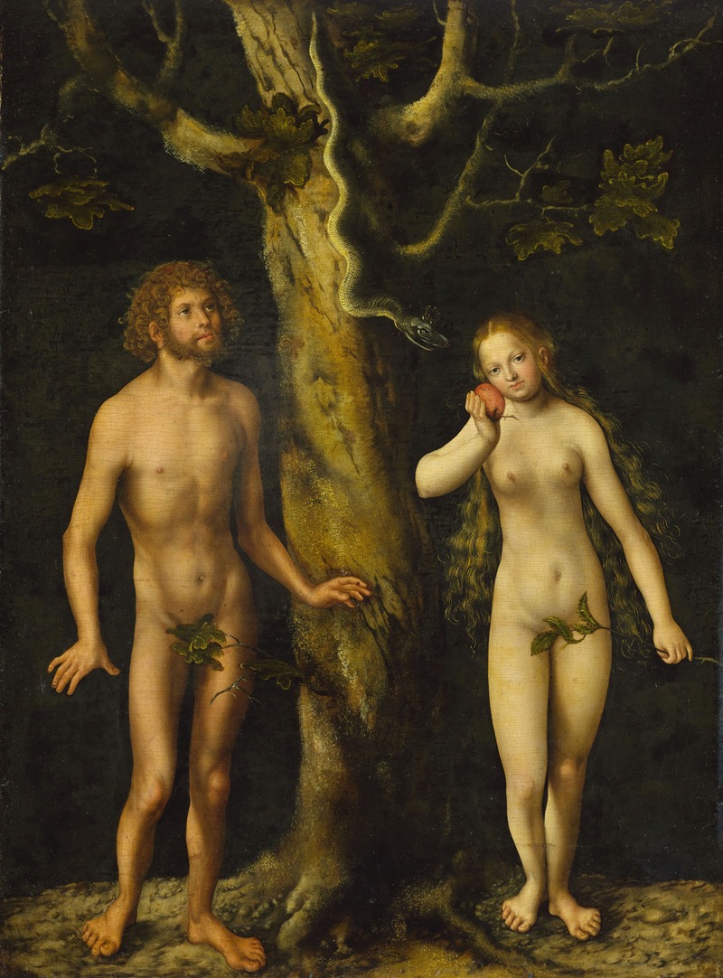 Lucas Cranach the Elder - Adam and Eve