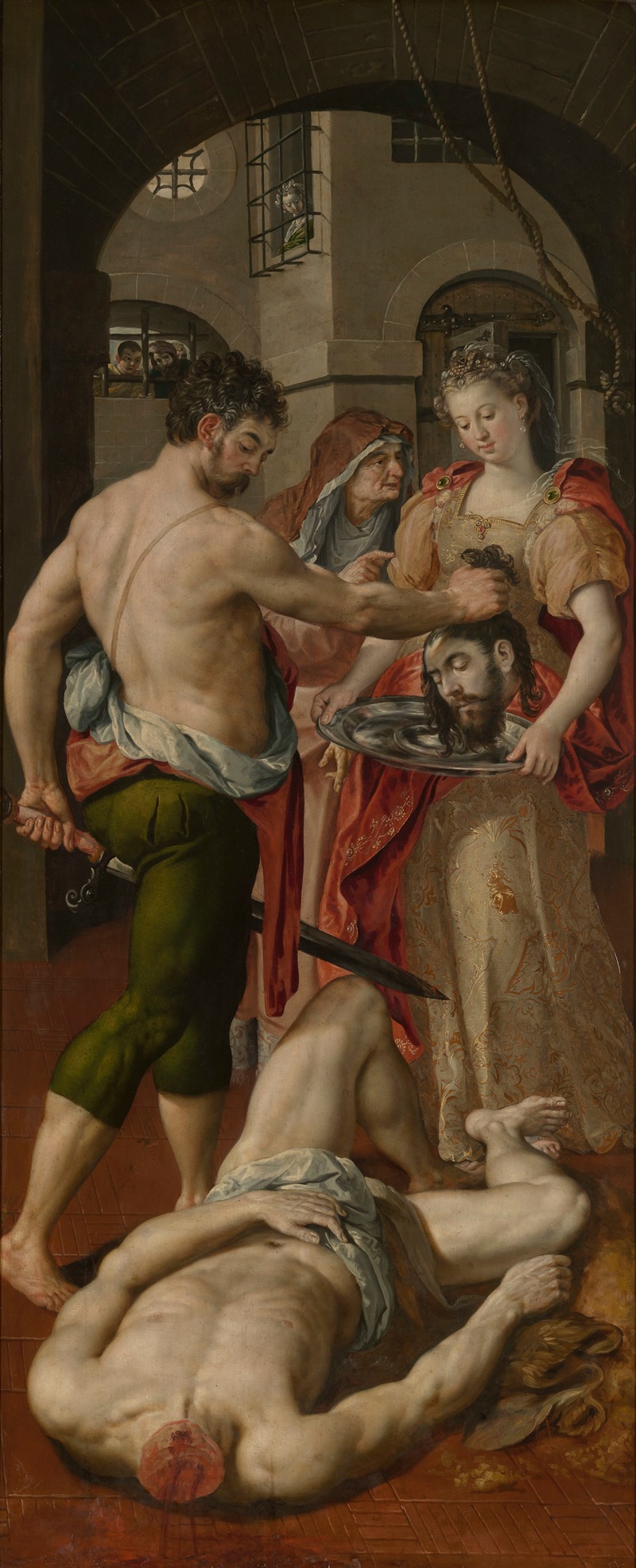 Maerten De Vos - Beheading of John the Baptist