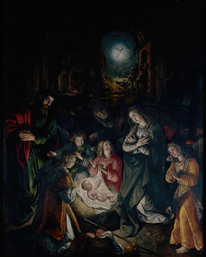 Maerten De Vos - The Nativity