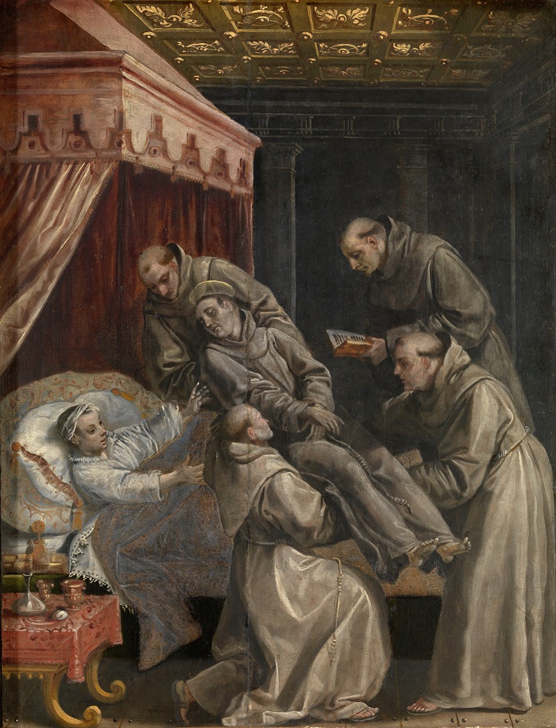 Maerten De Vos - The Spanish Crown Prince Don Carlos Heals After Touching the Corpse of Saint Didacus