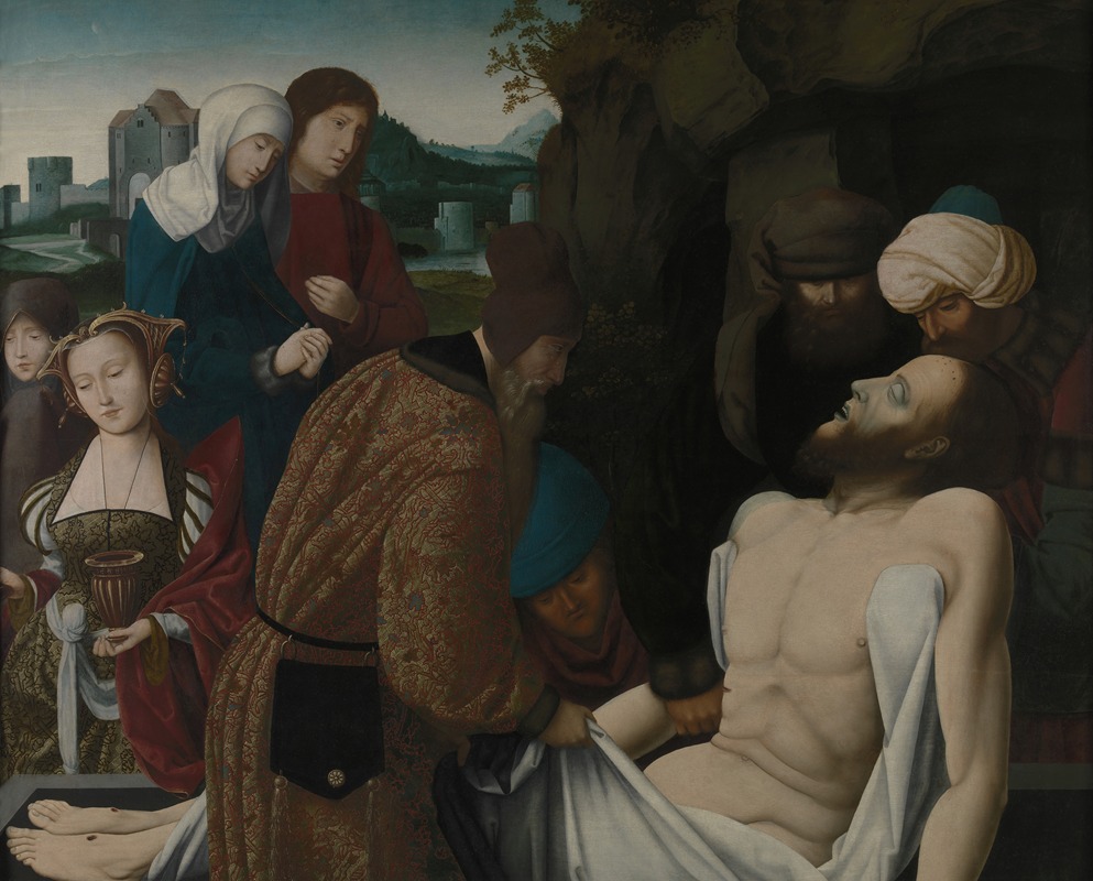 Master of the Mansi Magdalen - The Entombment