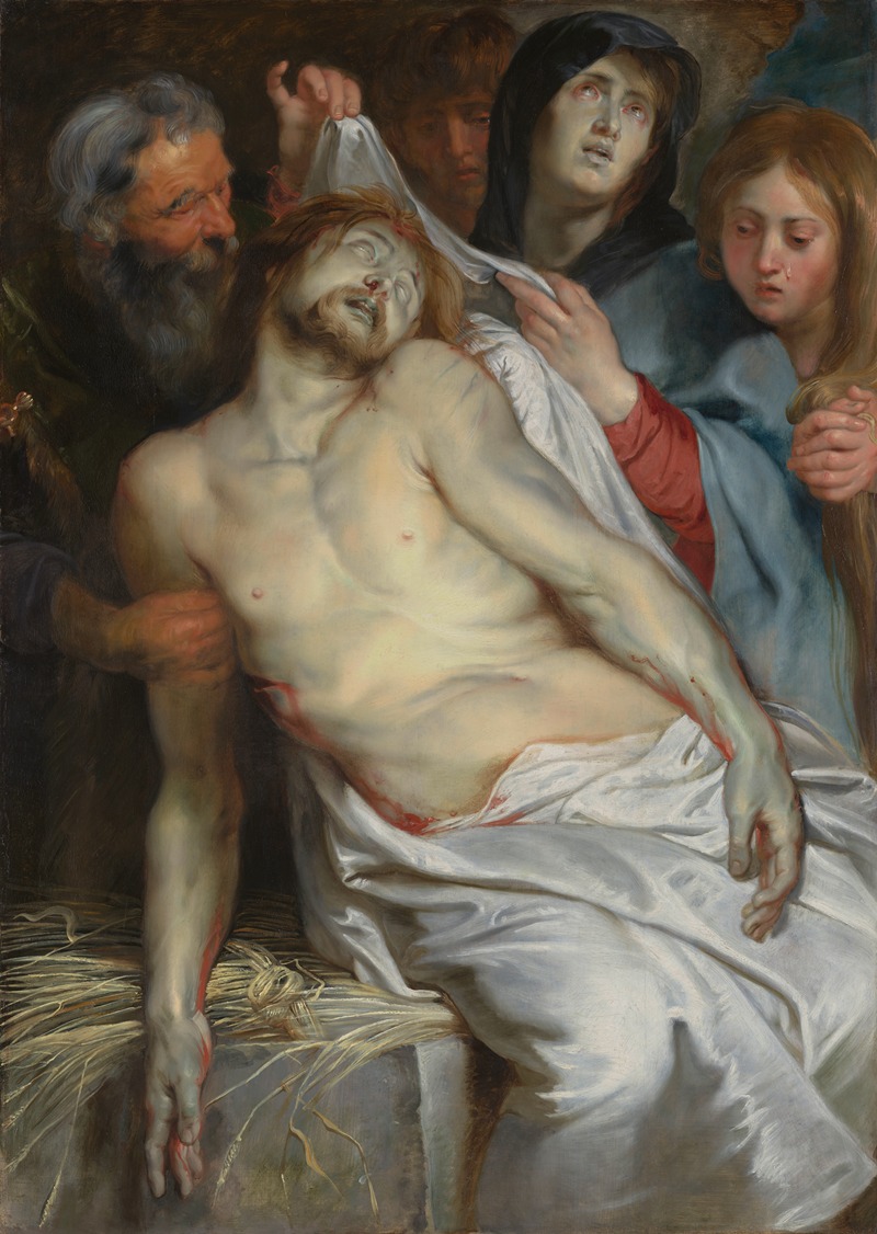 Peter Paul Rubens - Christ on the Straw