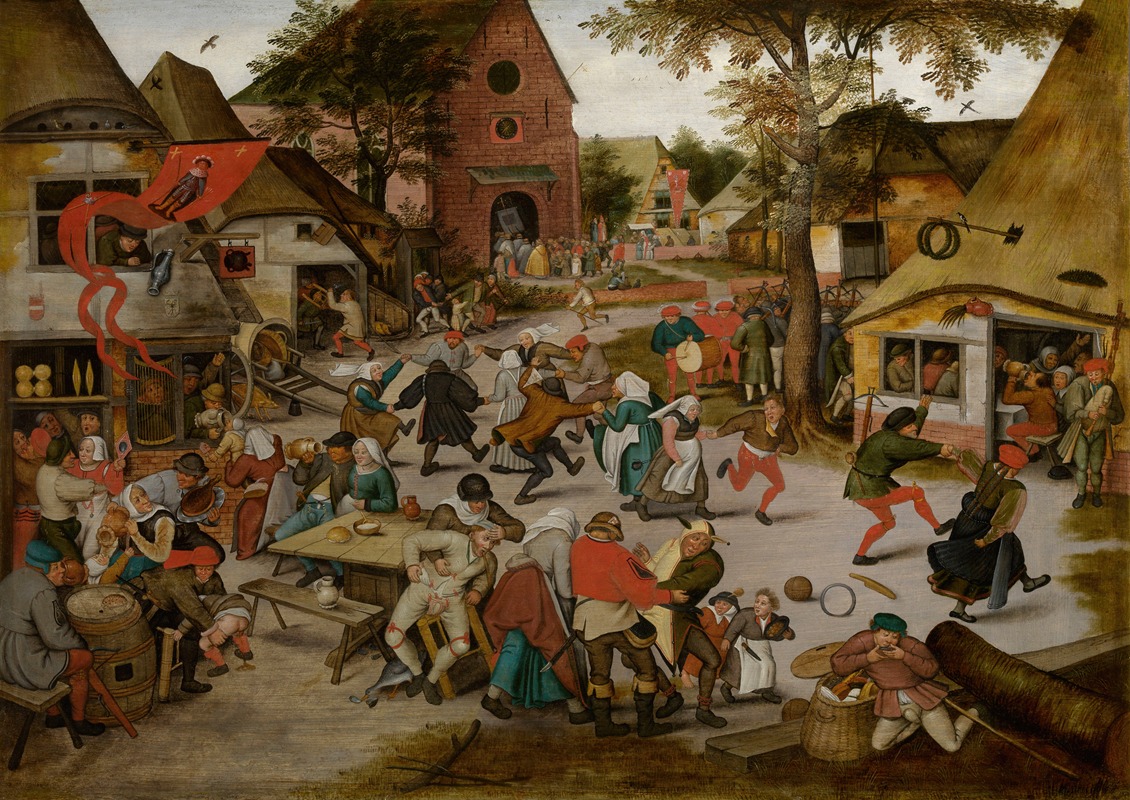 Pieter Brueghel The Younger - Kermis of Saint George