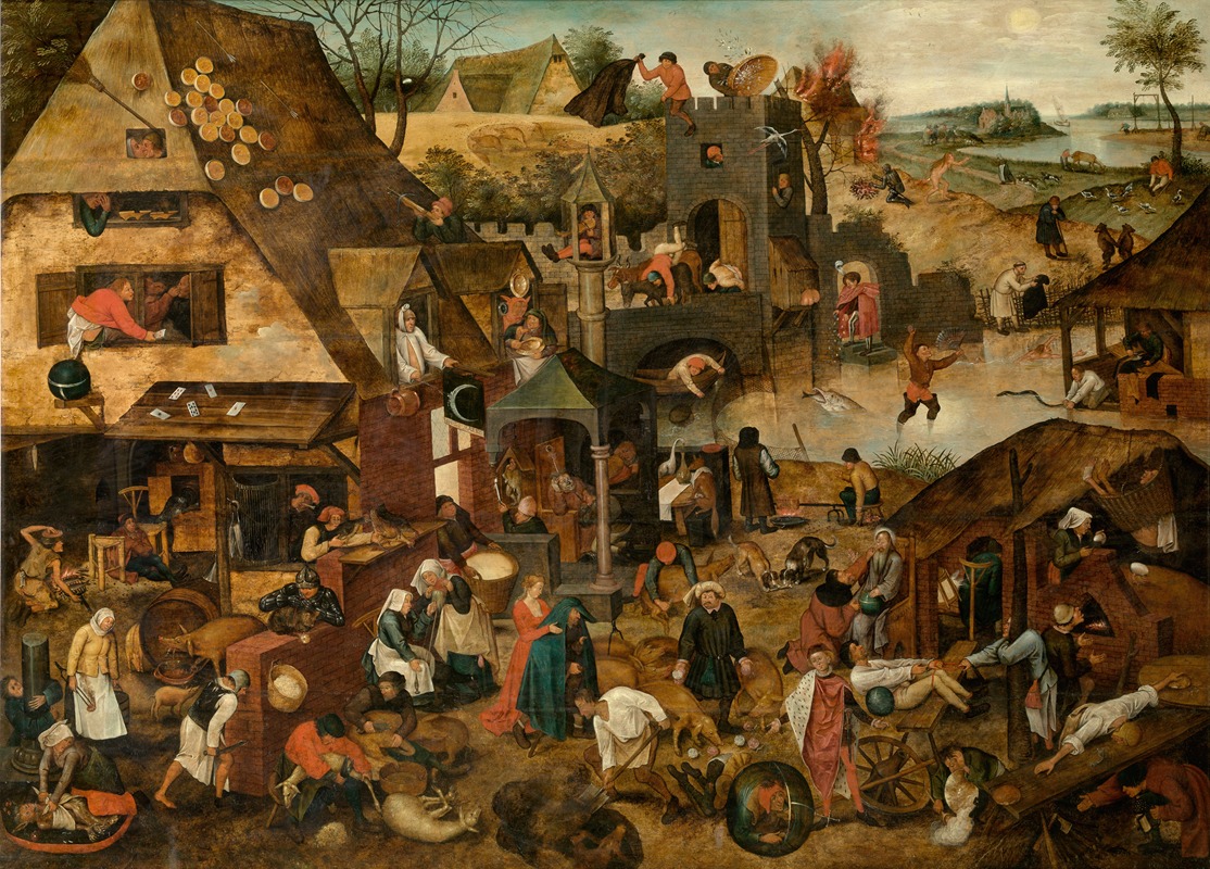 Pieter Brueghel The Younger - Proverbs