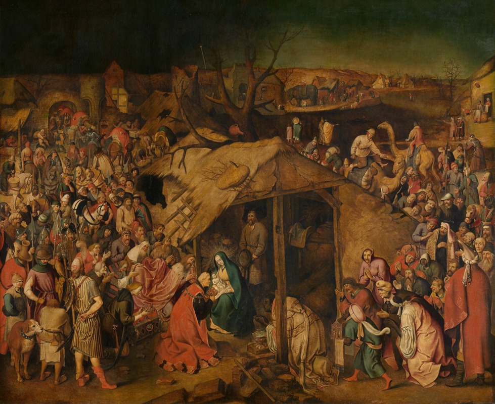 Pieter Brueghel The Younger - The Adoration of the Magi