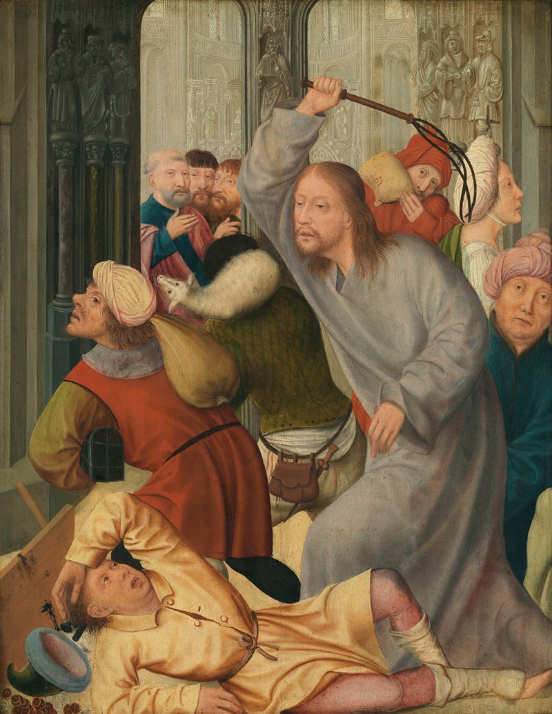 Quentin Massys - Christ Driving the Money-changers from the Temple