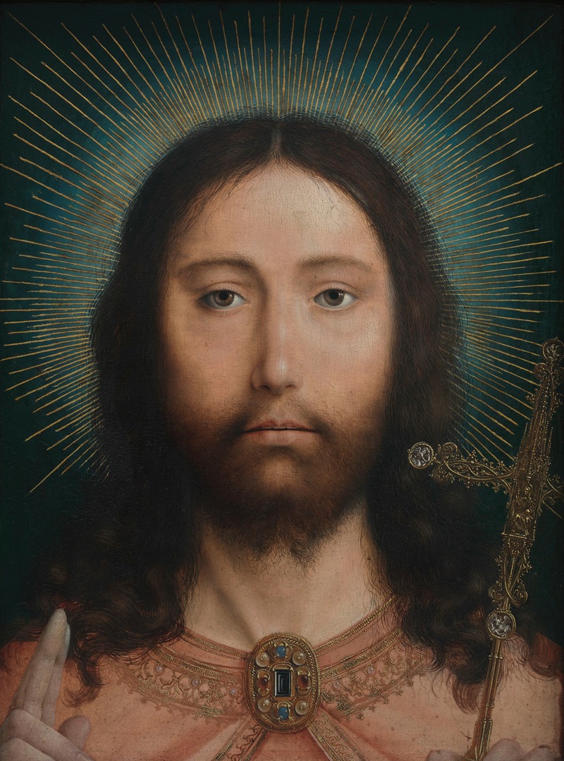 Quentin Massys - Christ Salvator Mundi