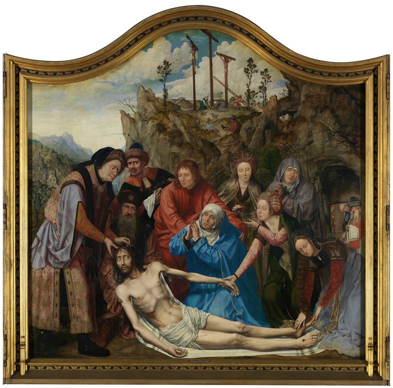 Quentin Massys - The Lamentation over the Dead Christ