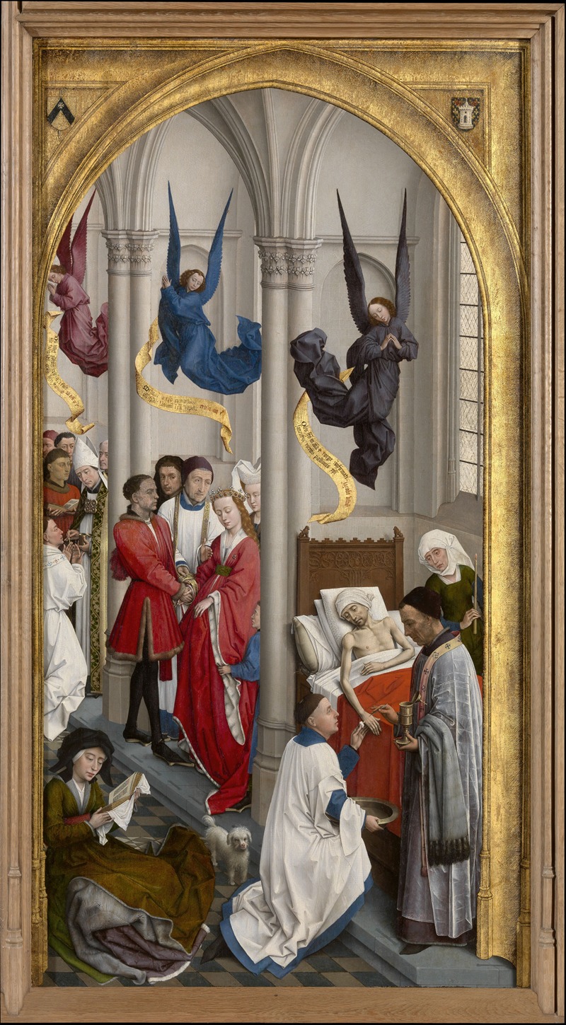 Rogier van der Weyden - The Ordinatio, Marriage and Extreme Unction