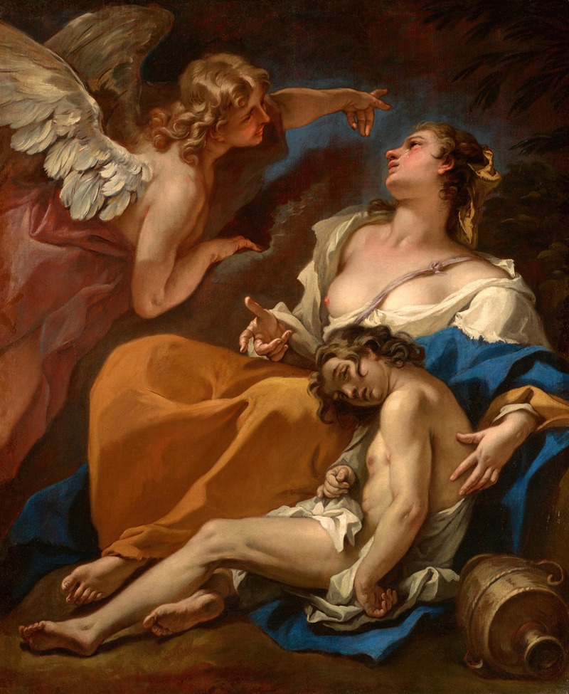 Sebastiano Ricci - Hagar and Ishmael Saved by the Angel
