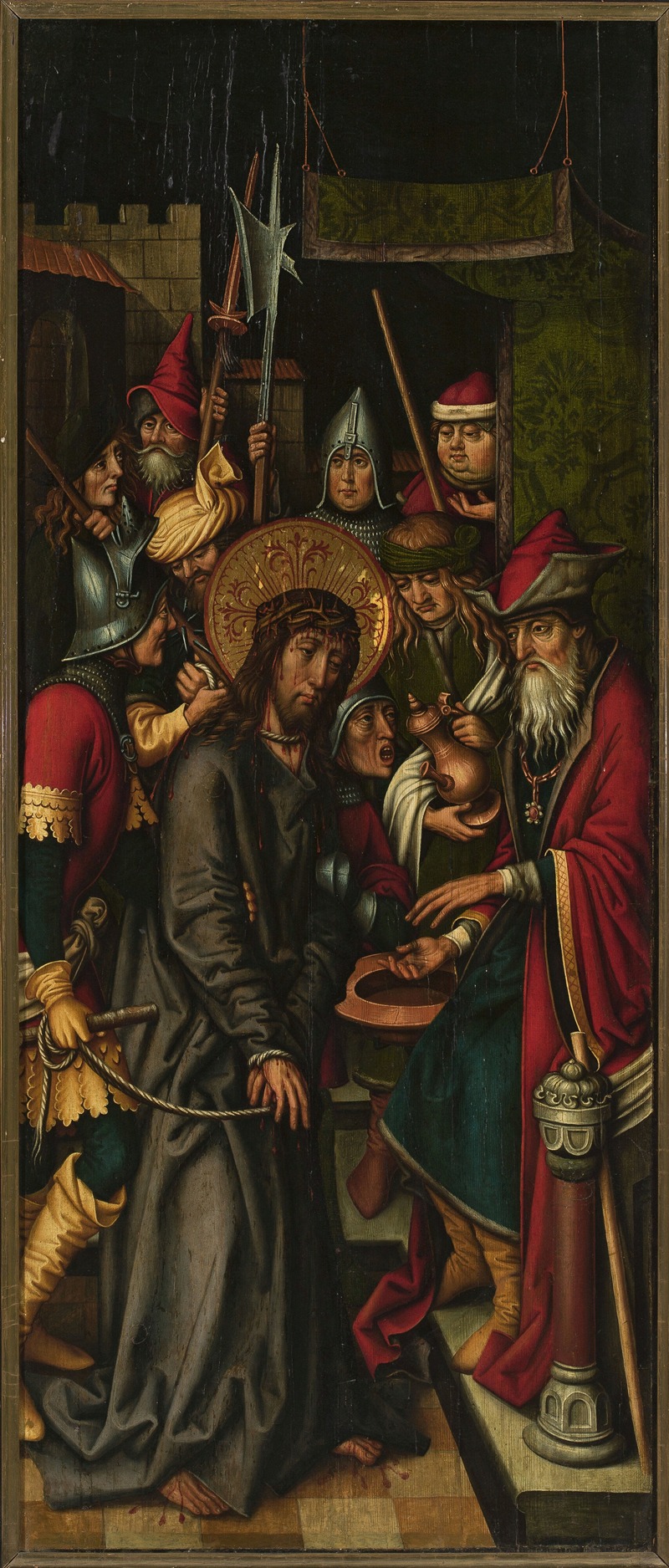 Sigmund Holbein - Christ before Pilate