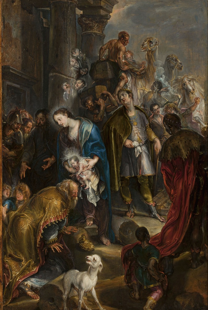 Simon de Vos - Adoration of the Magi