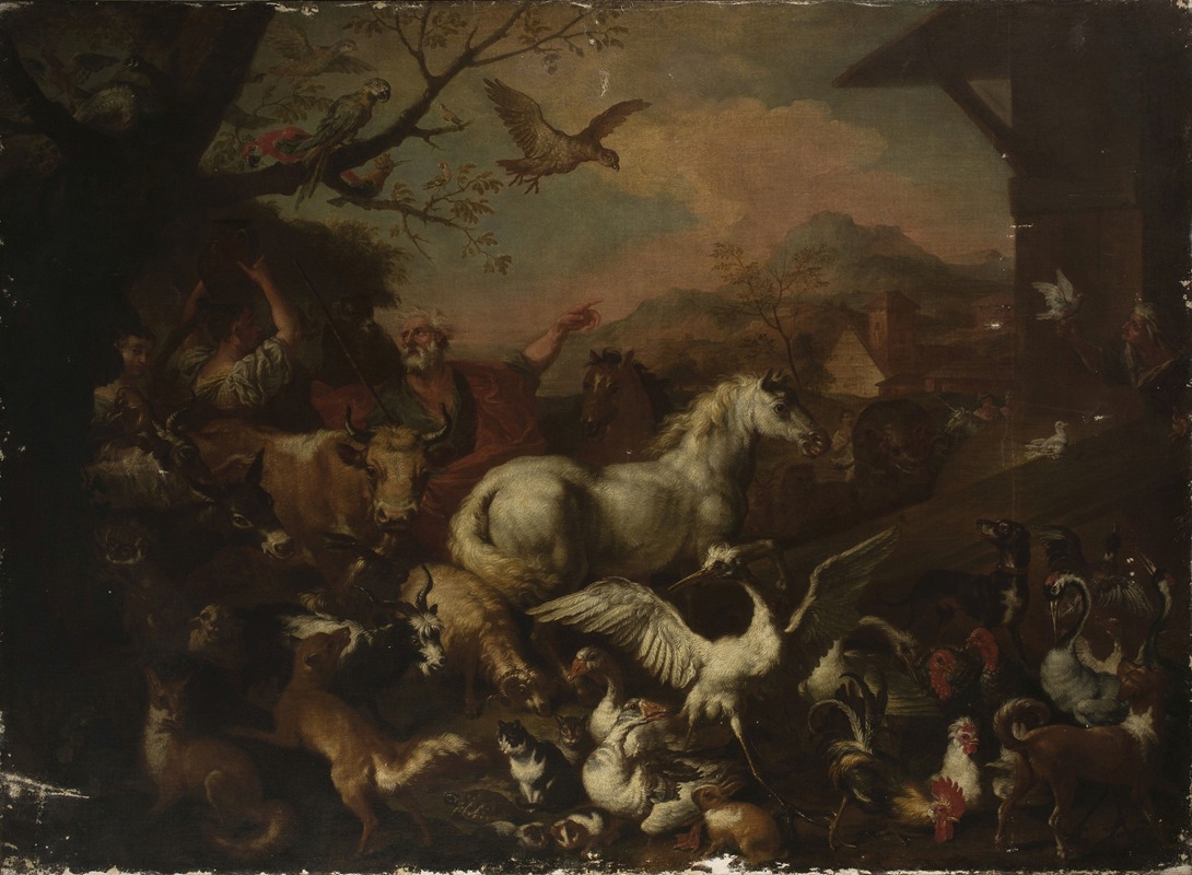 Sinibaldo Scorza - In front of Noah’s Ark