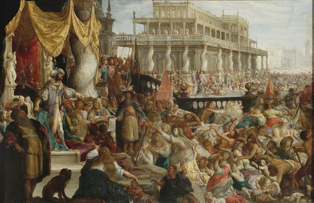 Massacre Of The Innocents Matthew 2 16 18 By Artvee
