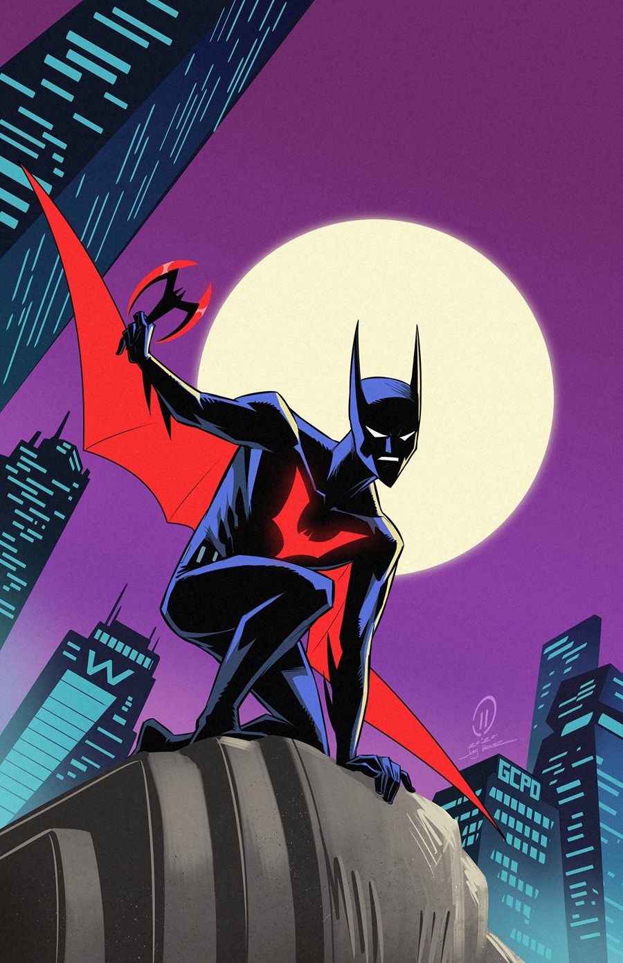 Batman Beyond - Wallpaper : r/BatmanBeyond