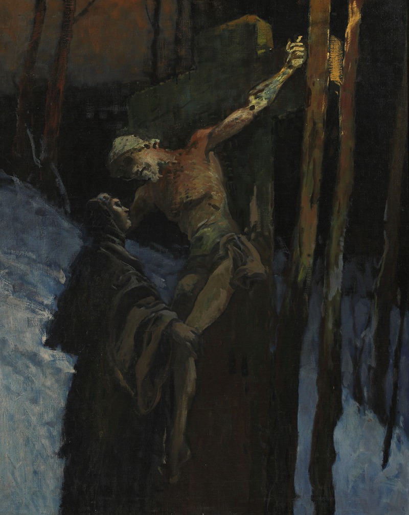 Władysław Wankie - Christ on the cross