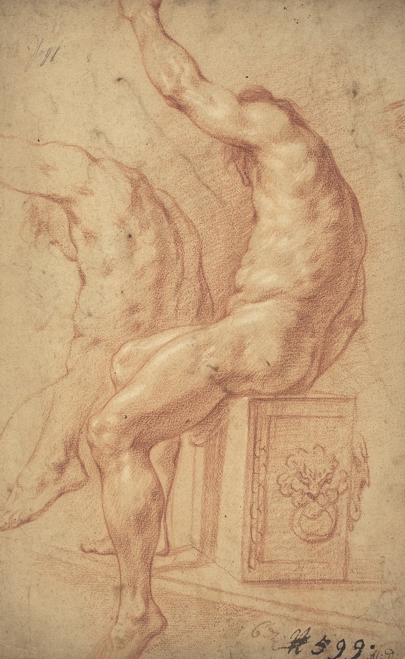 Italian 17th Century - A Seated Nude