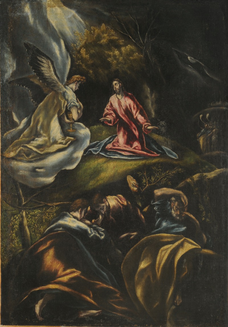 El Greco (Domenikos Theotokopoulos) - Agony in the Garden