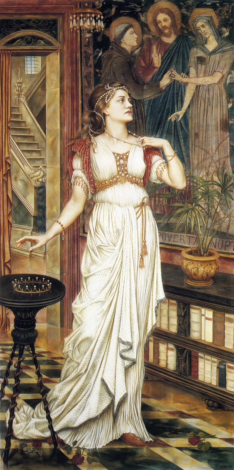 Evelyn De Morgan - The Crown of Glory