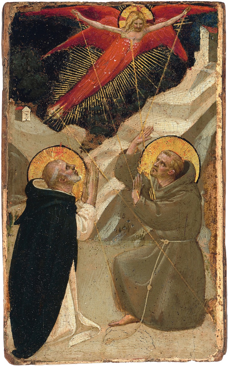 Fra Angelico - Saint Dominic and the Stigmatization of Saint Francis