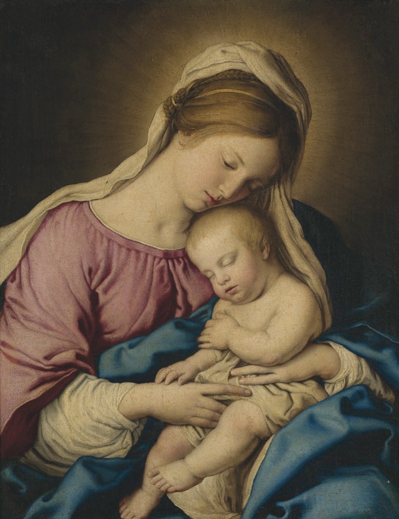 Giovanni Battista Salvi da Sassoferrato - Vierge à l’Enfant