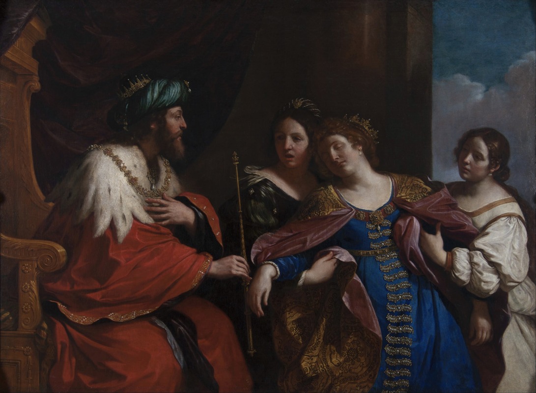 Guercino - Esther before Ahasuerus