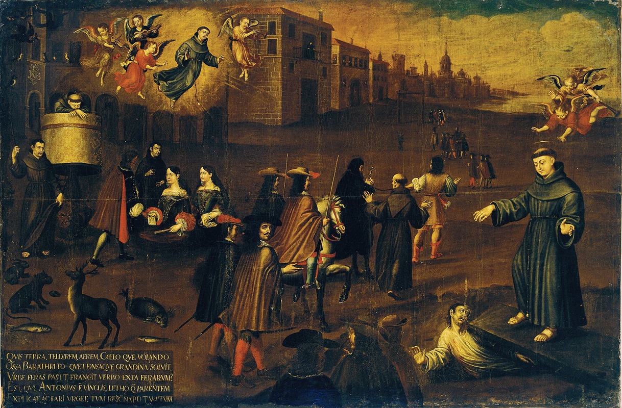 Jerónimo Benete - The miracles of San Antonio de Padua