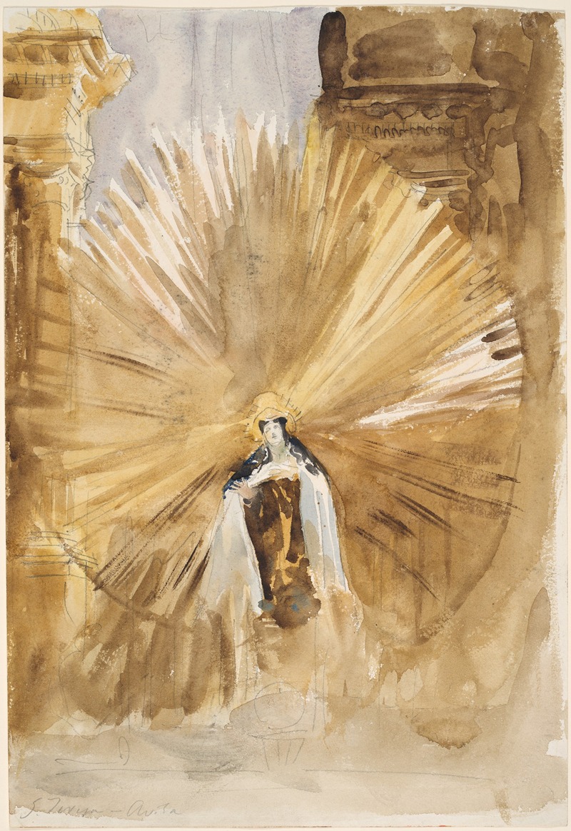 John Singer Sargent - Saint Teresa of Avila