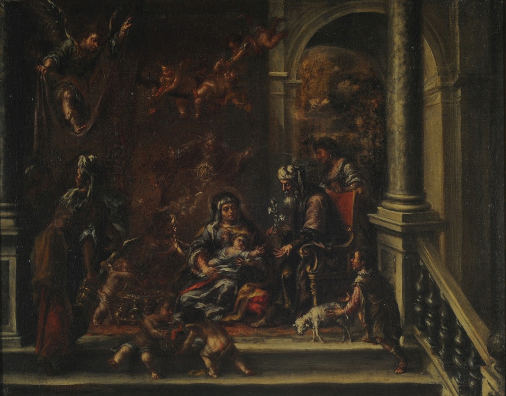 Juan de Valdés Leal - The birth of the Virgin