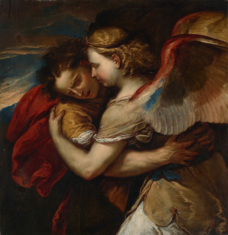 Luca Giordano - Jacob wrestling the Angel