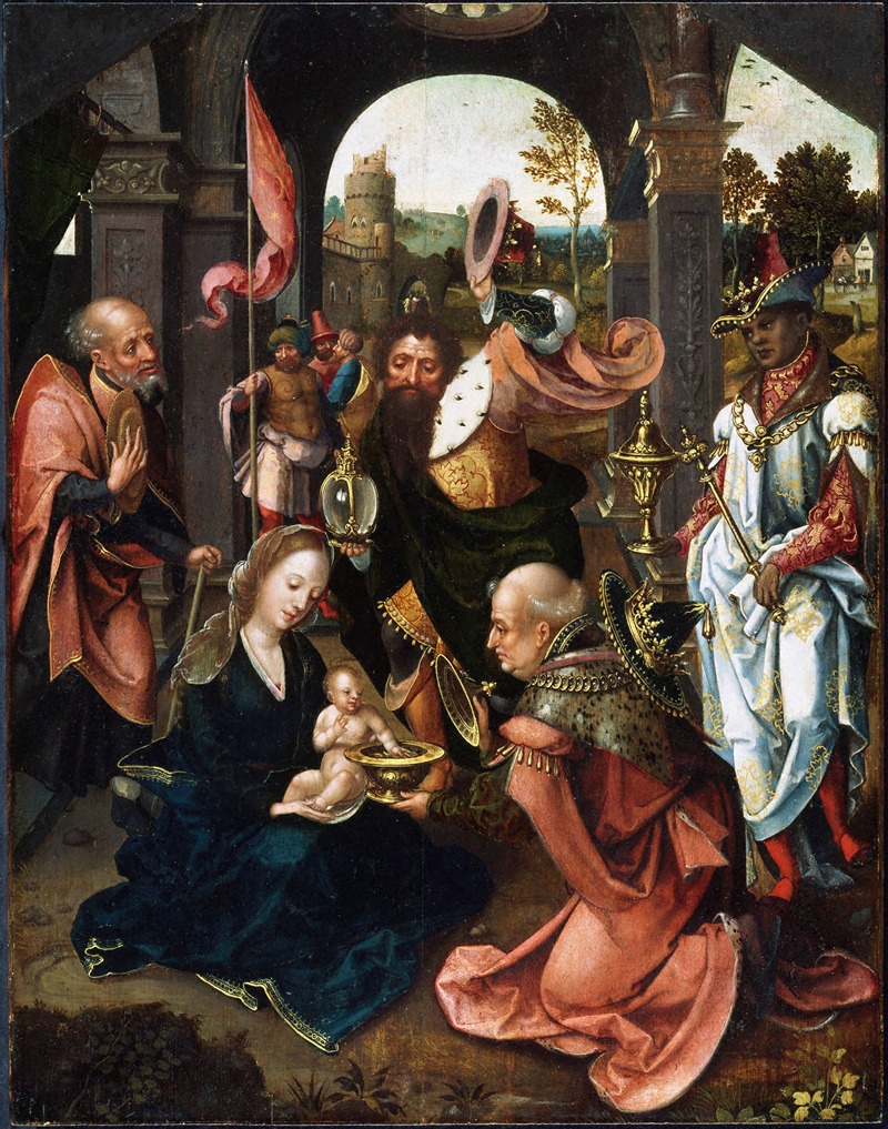 Master of 1518 - Adoration of the Magi