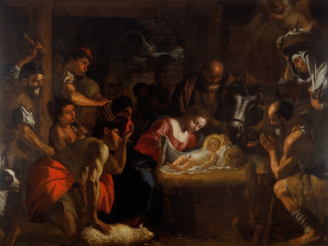 Mattia Preti - The Adoration of the Shepherds