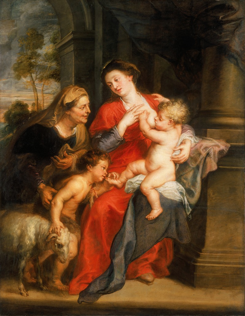 Peter Paul Rubens - The Virgin and Child with Sts. Elizabeth and John the Baptist