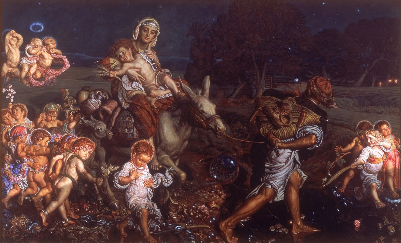 William Holman Hunt - The Triumph of the Innocents