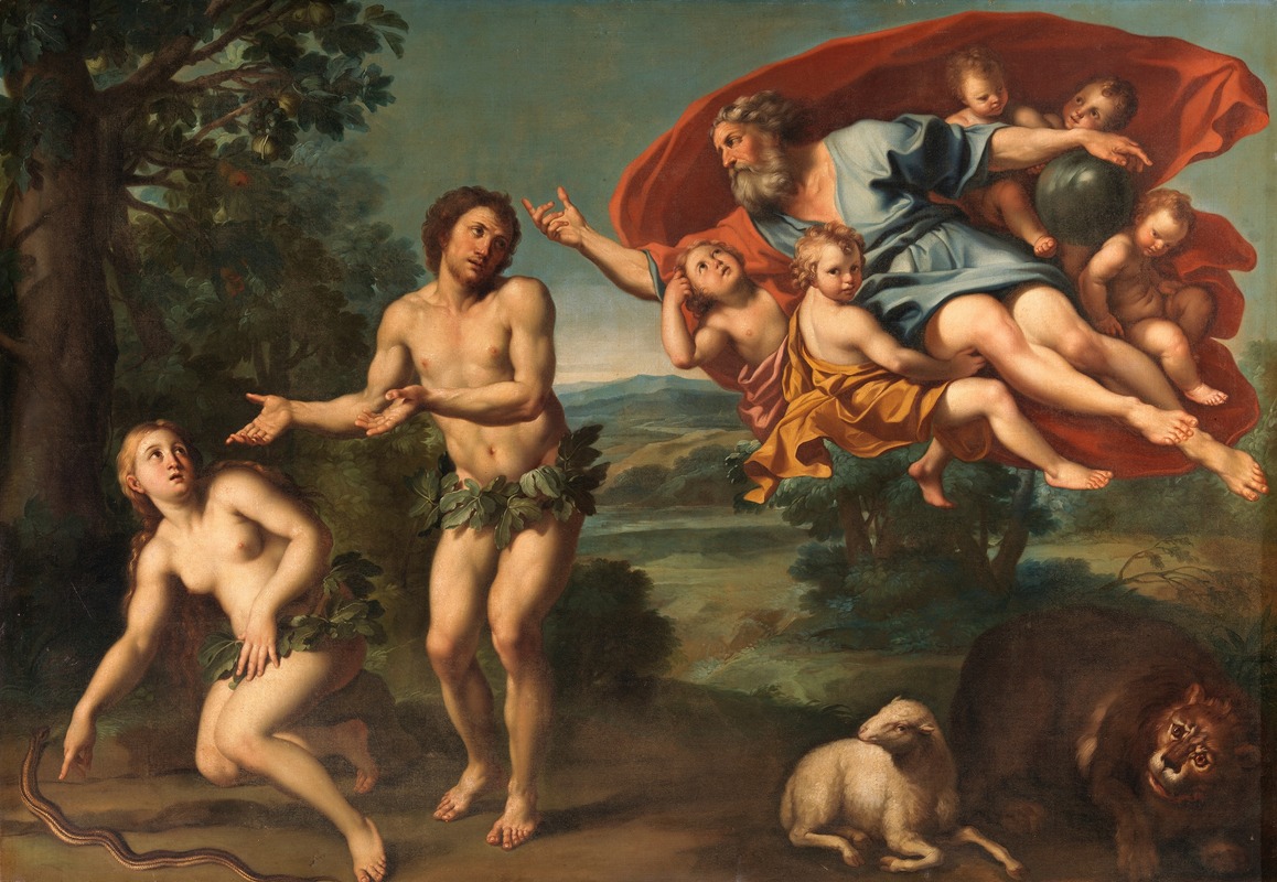 Anonymous - The Expulsion of Adam and Eve