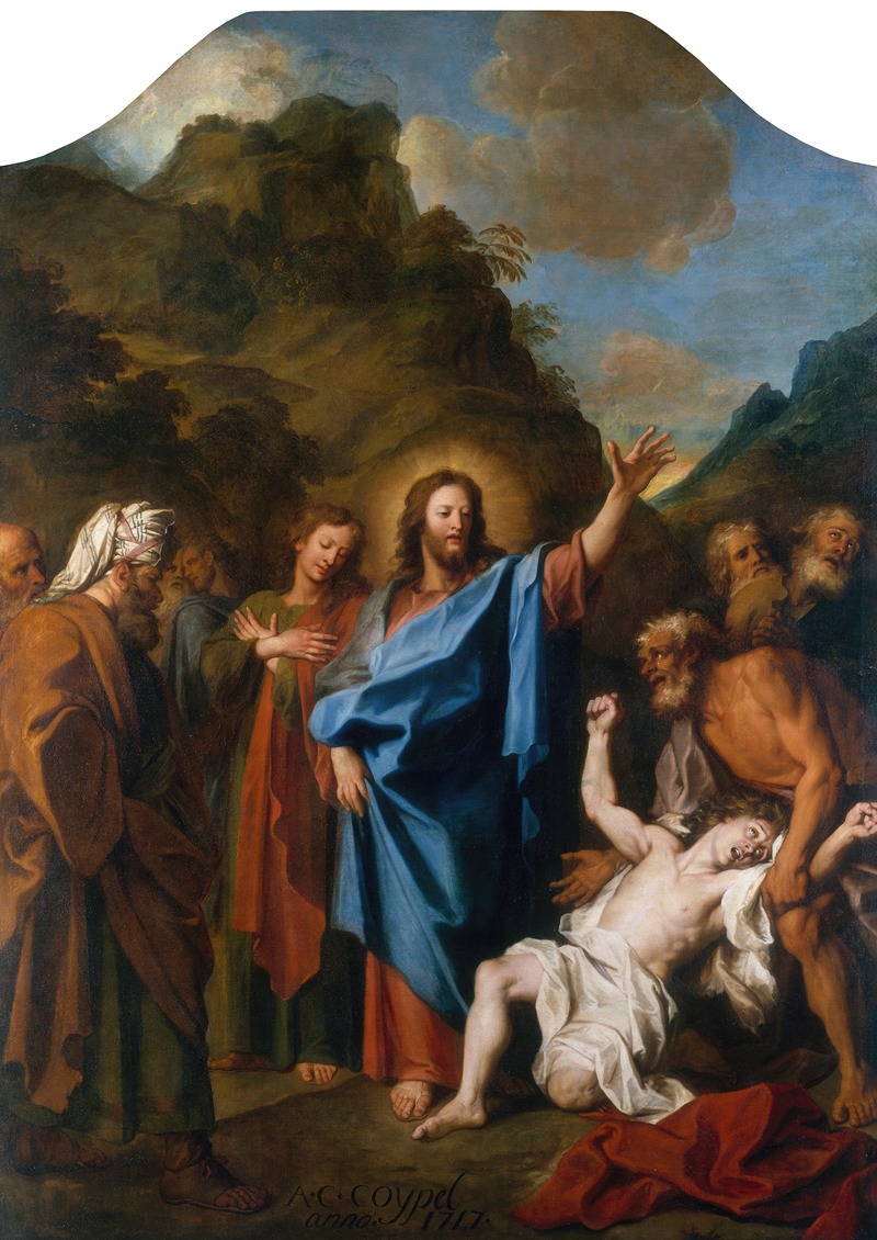Charles-Antoine Coypel - Christ Curing a Possessed Man