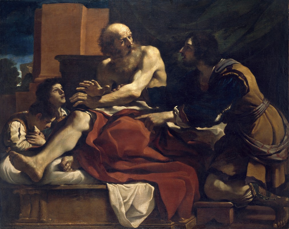 Guercino - Jacob Blessing the Sons of Joseph