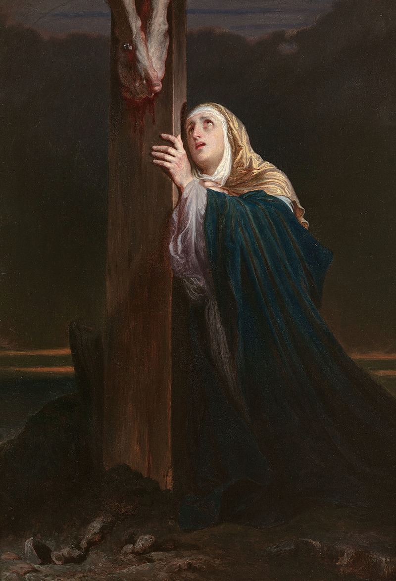 Paul Delaroche - La Vierge au pied de la croix