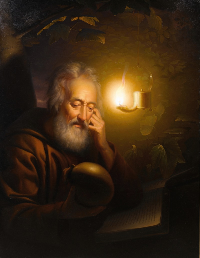 Petrus van Schendel - Saint Jerome