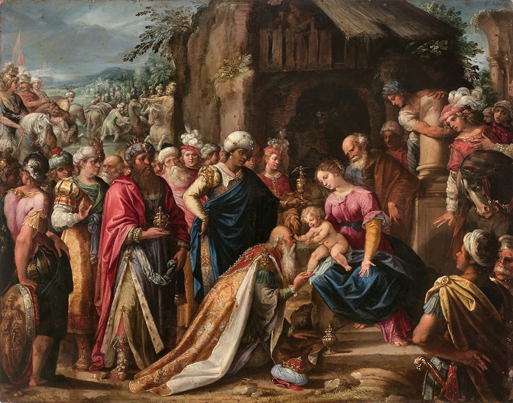 Pietro de LIGNIS - L’Adoration des mages