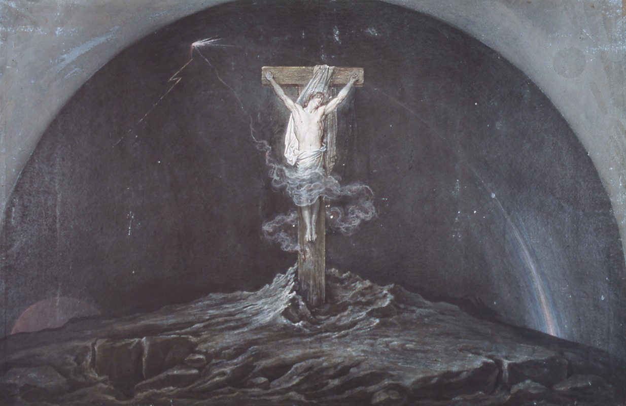 David Humbert de Superville - The crucifixion