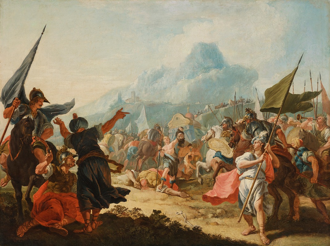Francesco Fontebasso - The Triumph of David